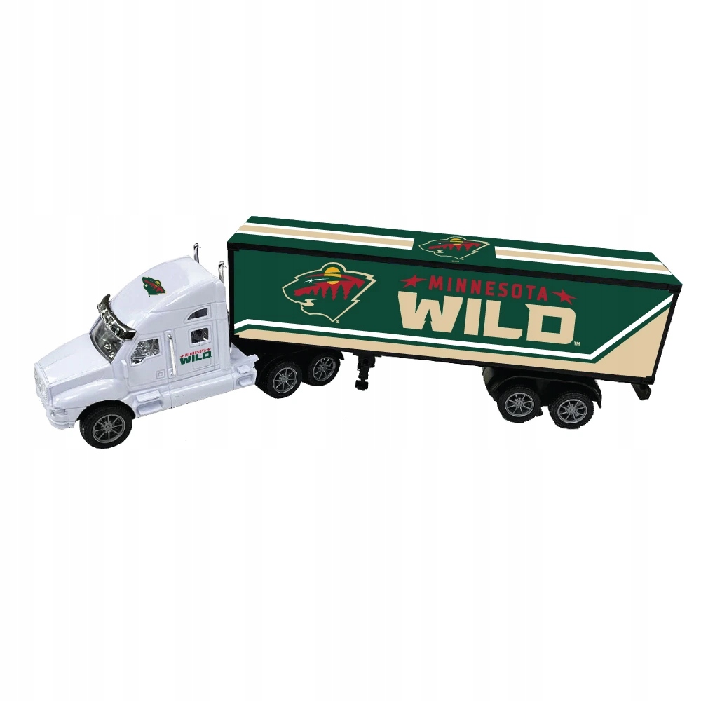 Kamion Minnesota Wild Nhl 18-Wheeler Big Rig Truck White