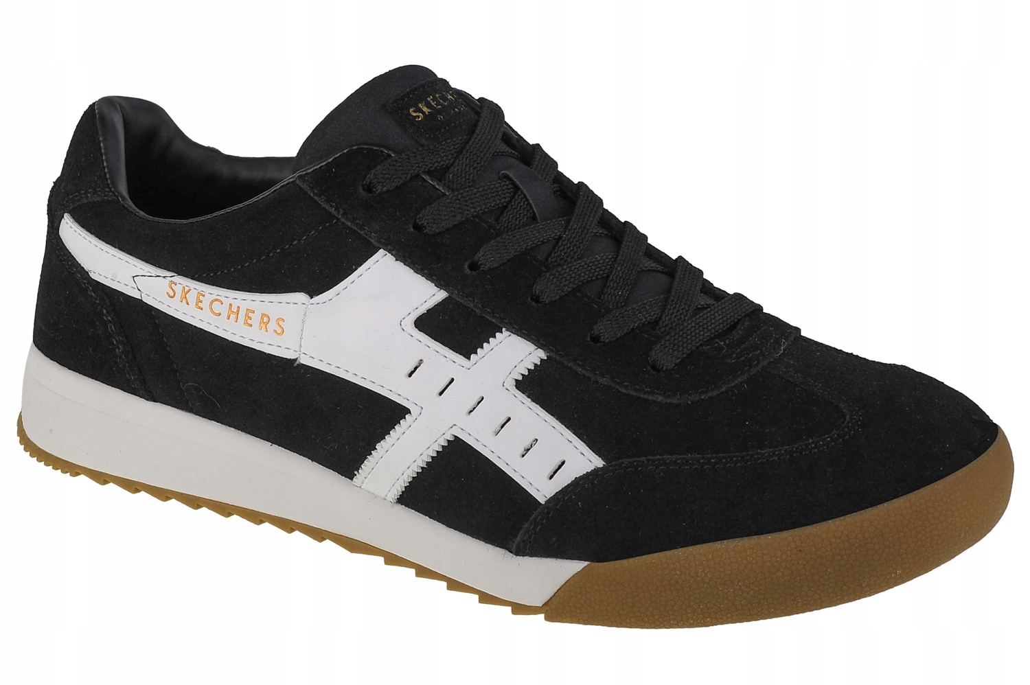 Skechers Zinger-manchego [41] Pánské semišové tenisky černé