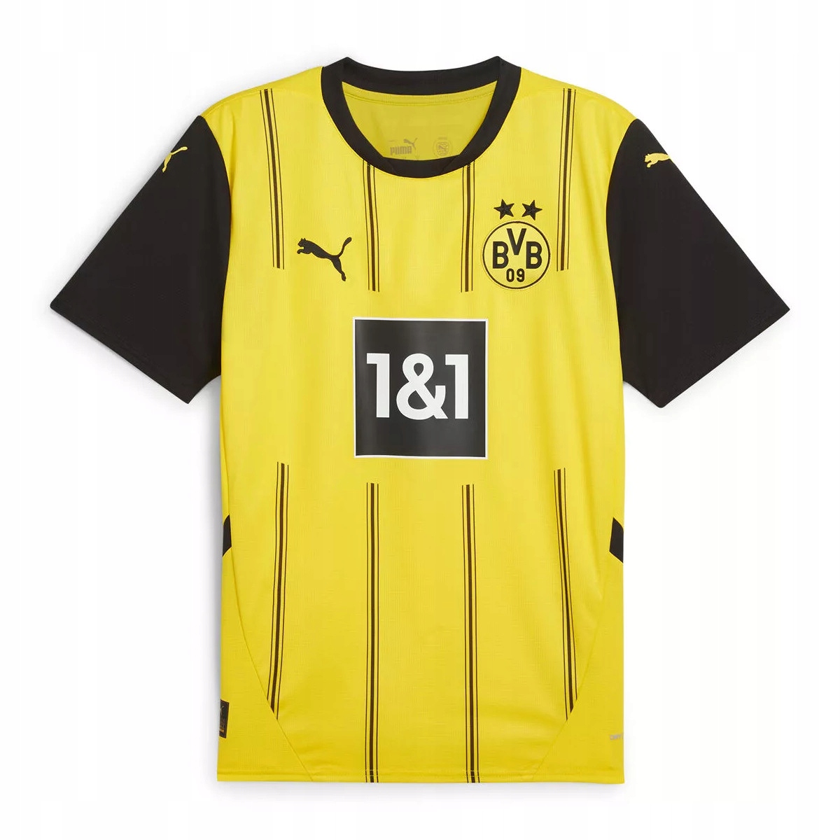Puma Bvb Borussia Dortmunds domácí zápasový tričko žluto-černý