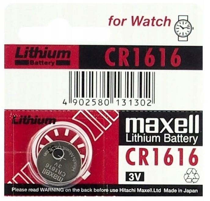 

Bateria Maxell Litowa CR1616 3V 1szt.