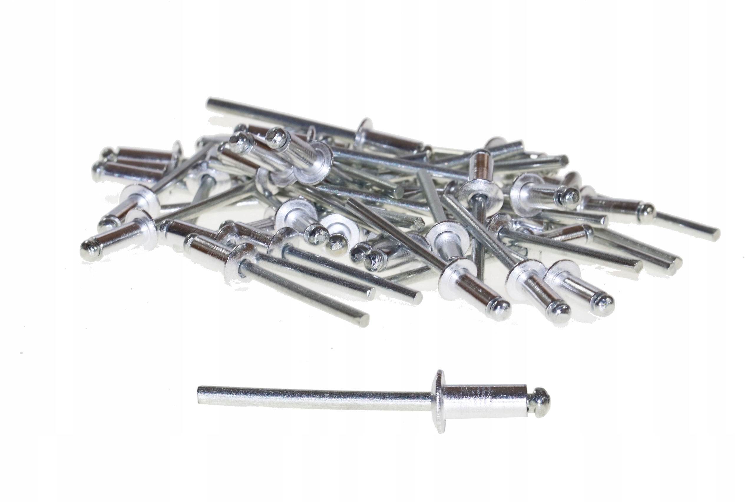Nity zrywalne Alu/stal DIN7337 4,8x30 mm 1kg/250 szt