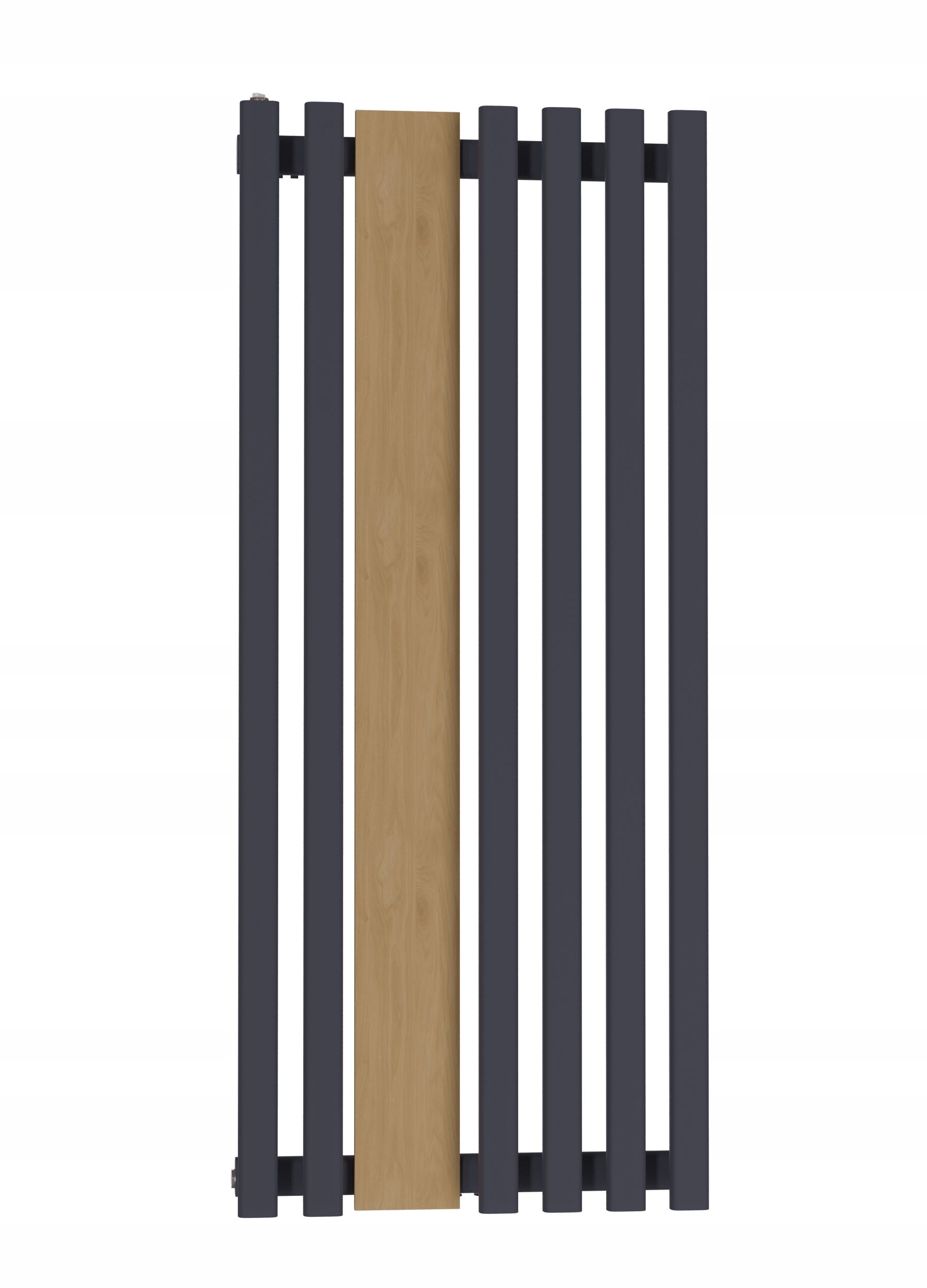 Dekorativní radiátor Flower WOOD140x60 Grafit