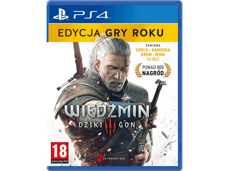 GRA PS4 WIEDŹMIN 3: DZIKI GON - EDYCJA GRY ROKU
