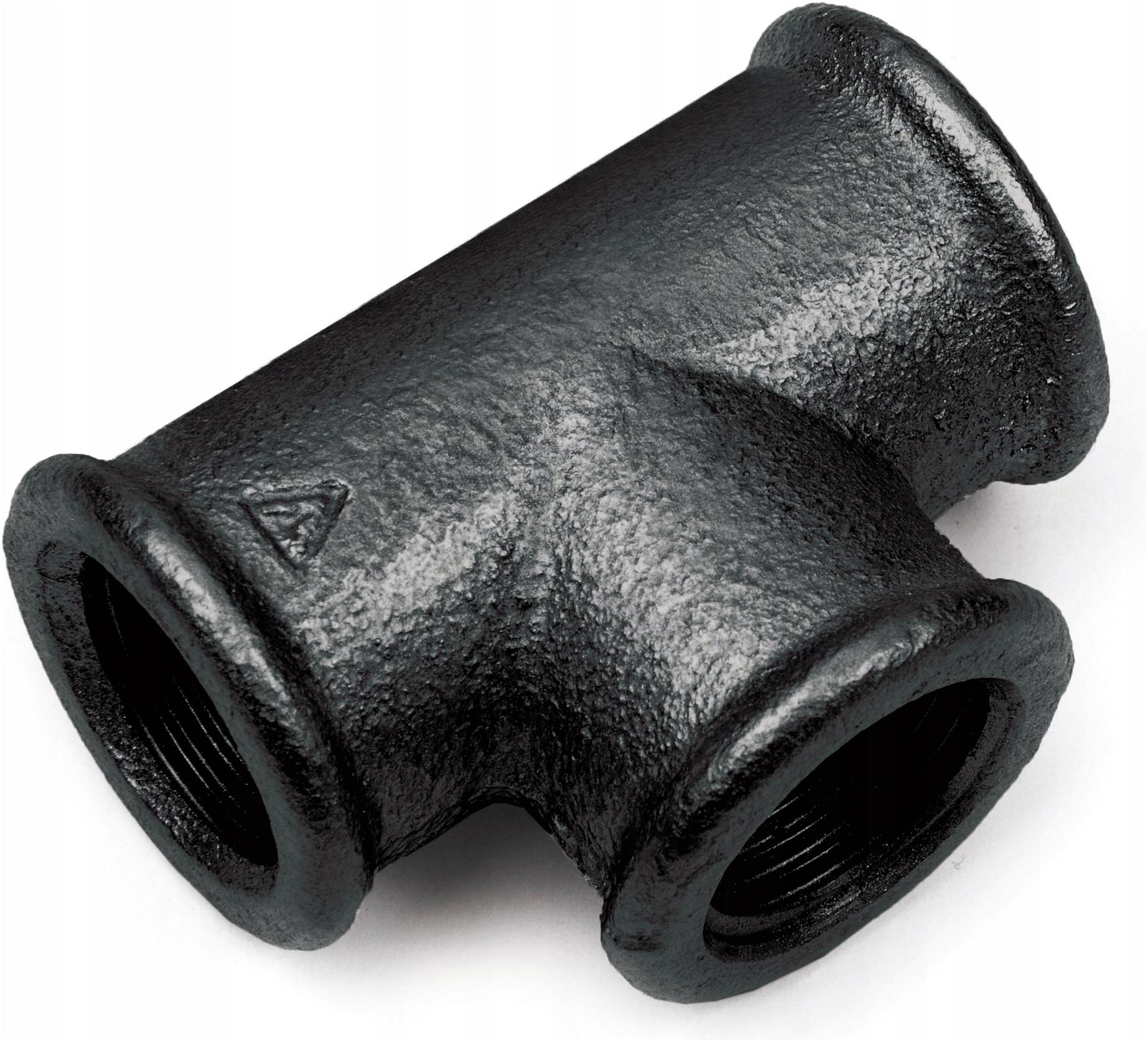 

Trójnik Trojak Czarny Żeliwny 1/2 Cala