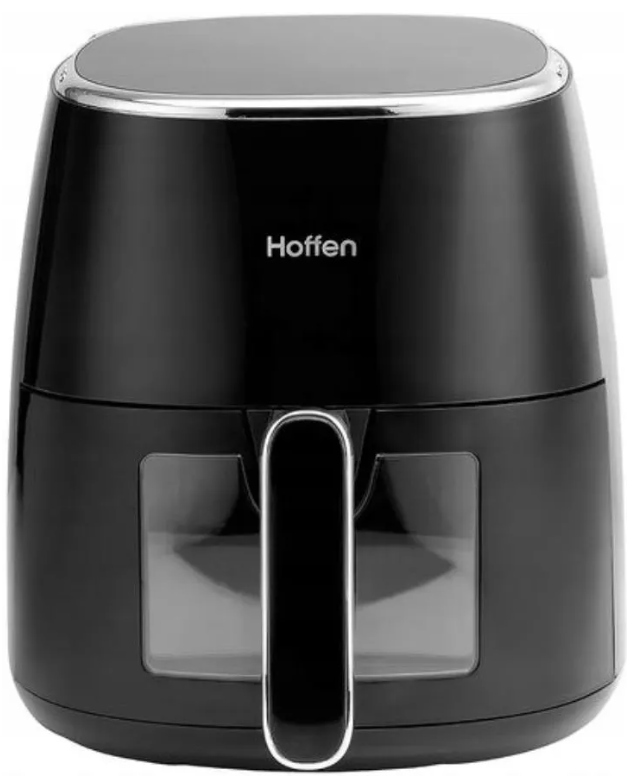 Frytkownica Beztłuszczona Z Okienkiem Hoffen, 1550 W, 5 L, Czarna Air Fryer