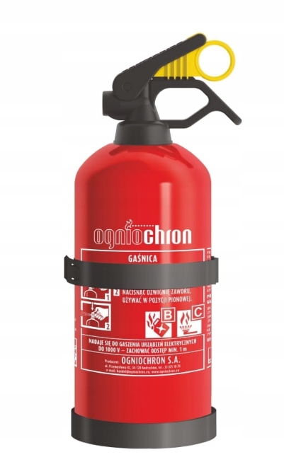 

Gaśnica proszkowa 1 kg Bc