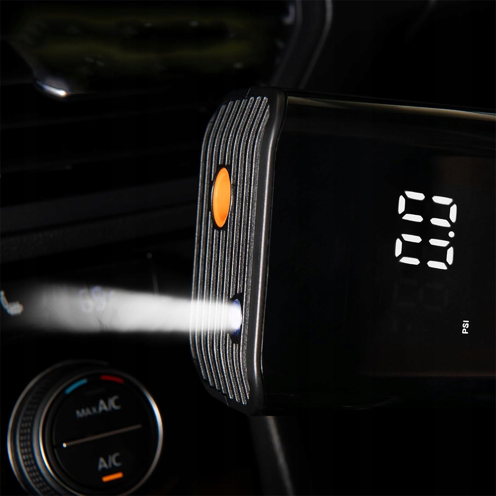 KOMPRESOR SAMOCHODOWY 12v 230v SPRĘŻARKA POMPKA ELEKTRYCZNA ROWEROWA LCD Kod producenta DO SAMOCHODU AUTA ROWERU OPON PIŁKI