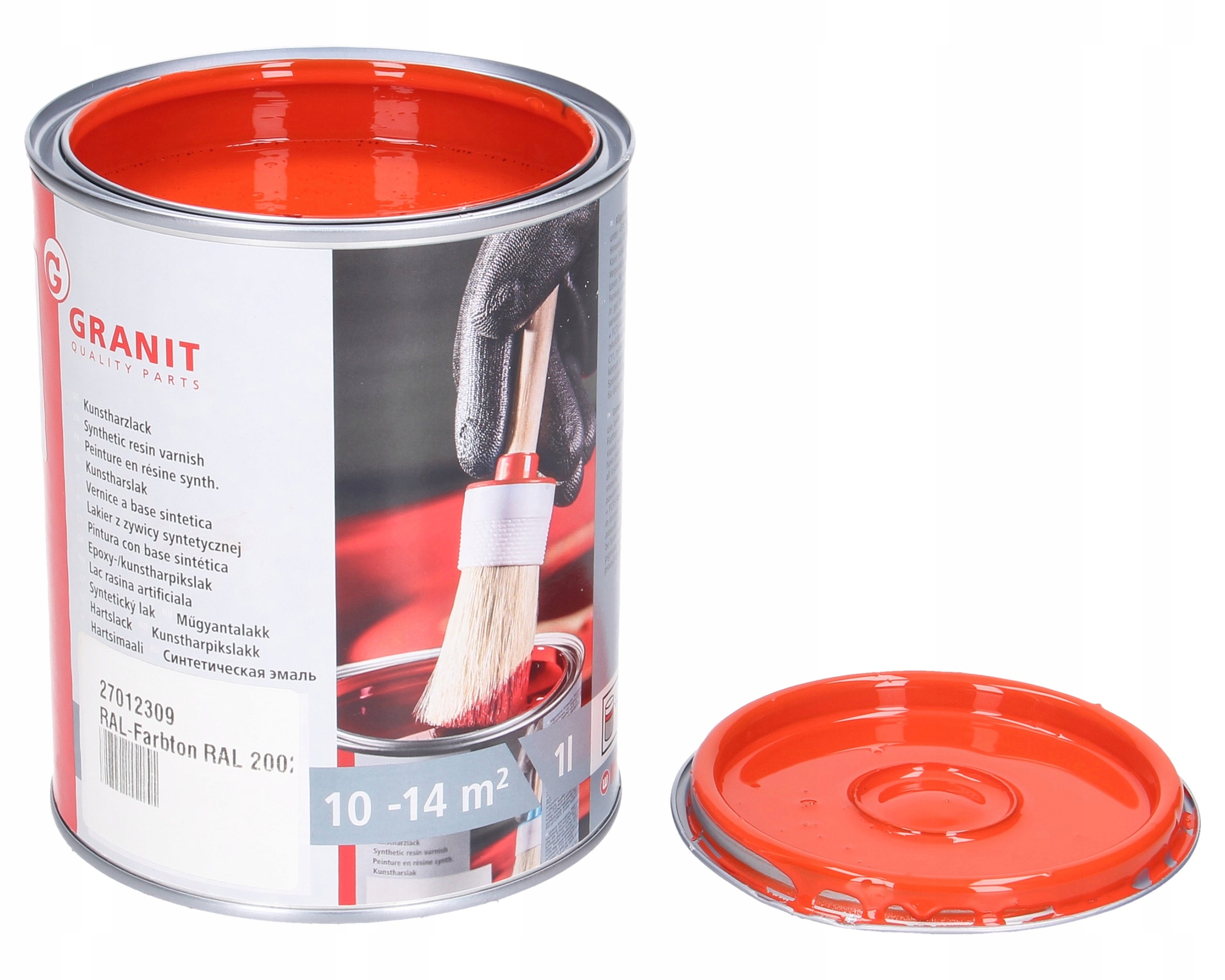 lak barva traktoru Renault červená 1l Wilckens