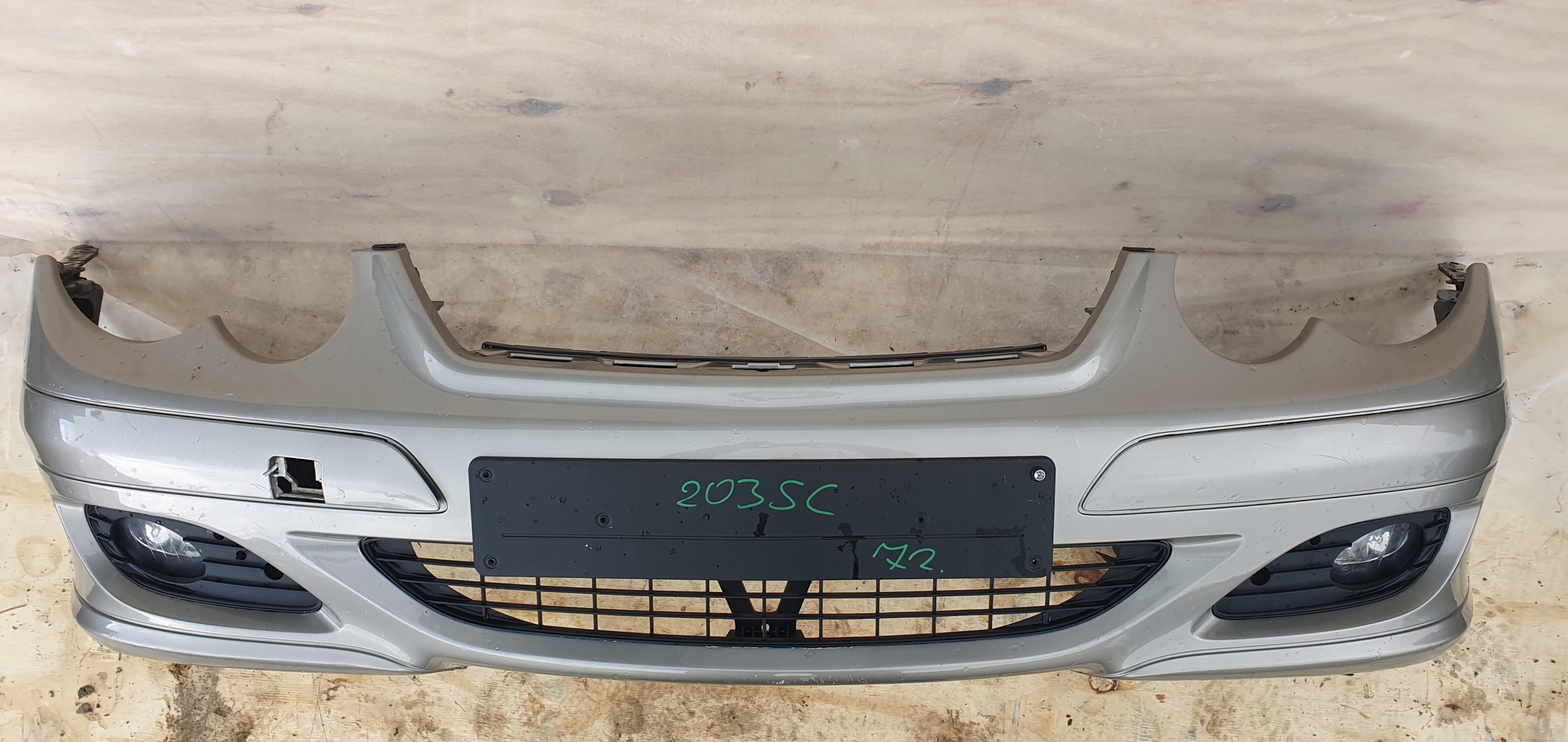 Mercedes c klasa 203 C203 Sport coupe front bumper front