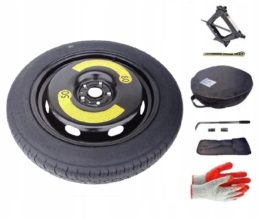 

Koło dojazdowe Vw Tiguan II 145/85R18 Zestaw