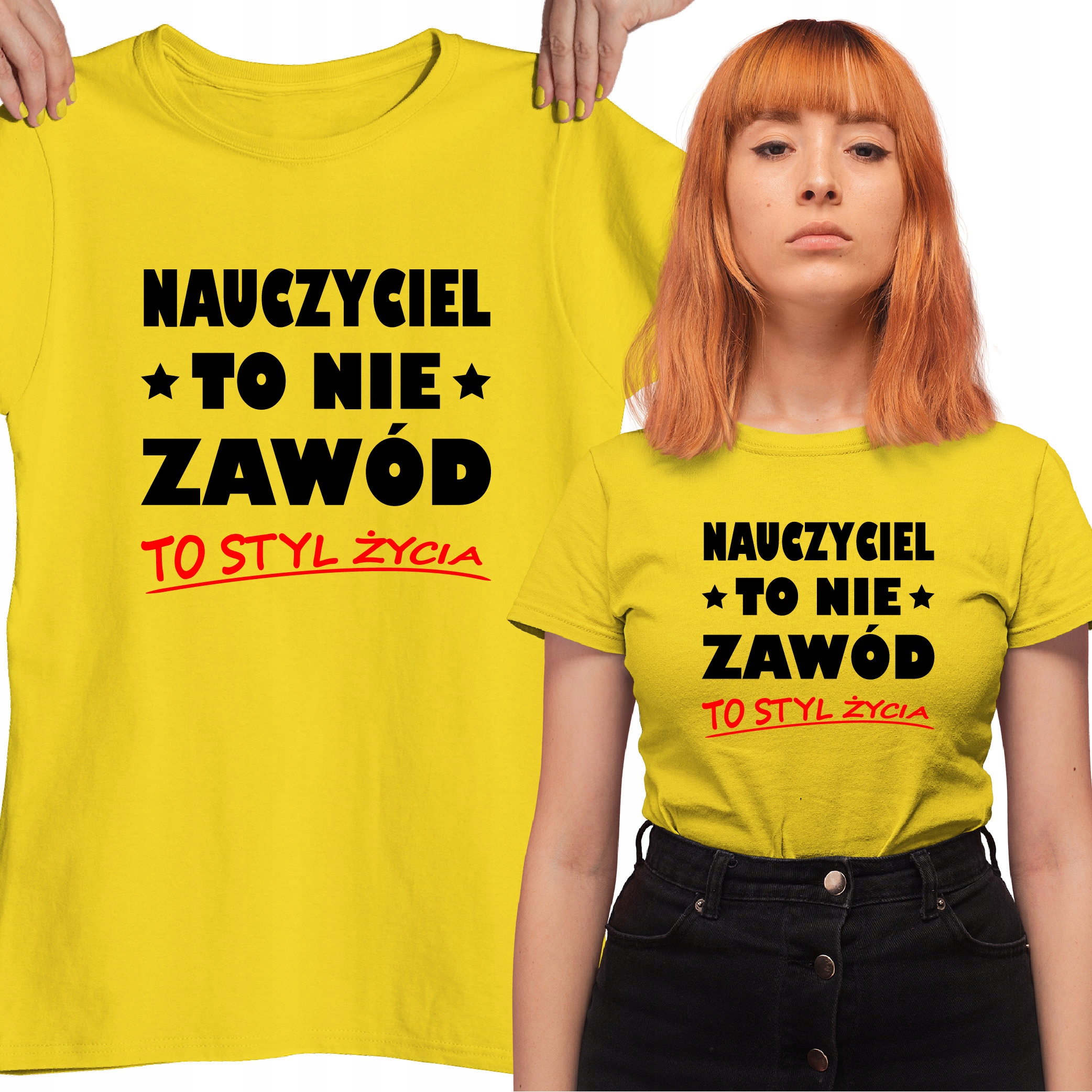 

Koszulka Tshirt Prezent Na Dzień Nauczyciela