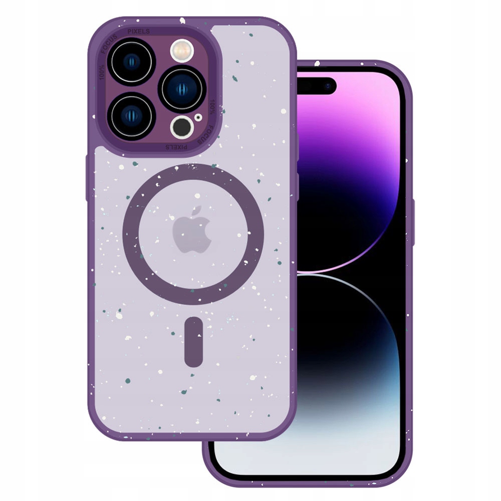 Etui silikonowe Splash Frosted do iPhone 15 Plus
