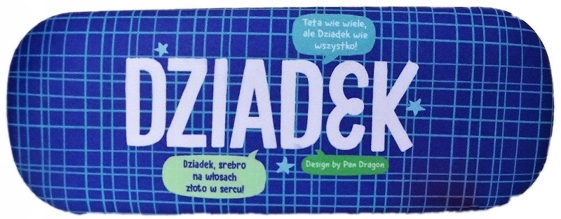 

Śmieszne etui z napisem Dziadek Rządzi - prezent