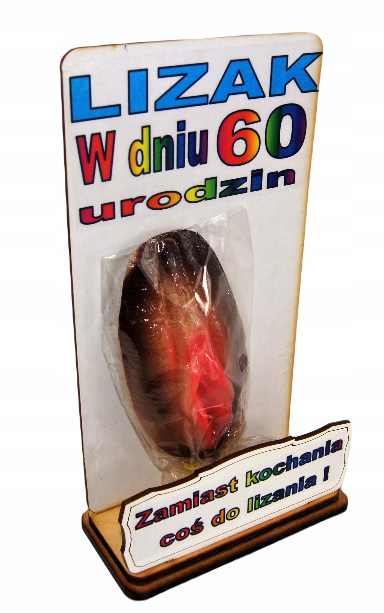 

Śmieszny Lizak 60 Urodziny dla Pana