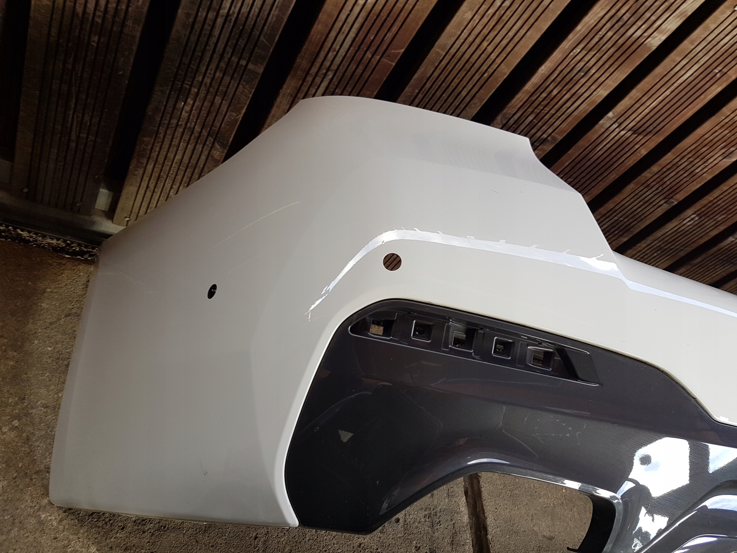 bumper rear rear part BMW G30 LCI m-packet