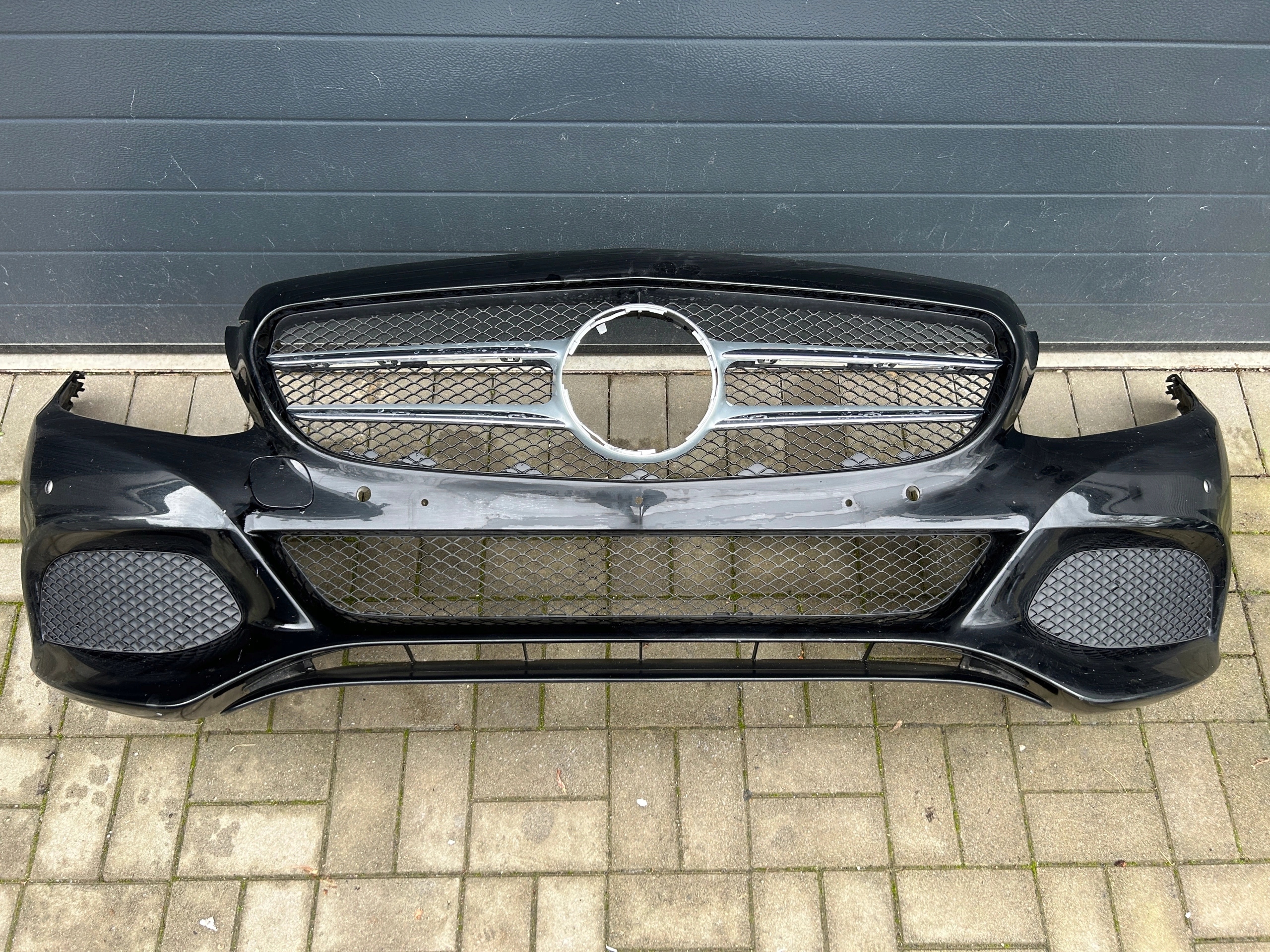 Mercedes C A205 14- Avangarde bumper front front