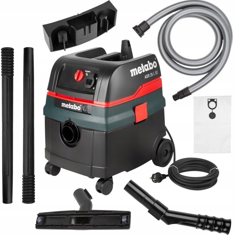 Metabo Odkurzacz przemysłowy Asr 25 l Sc 1400W 602024000 ASR25 otrząsacz