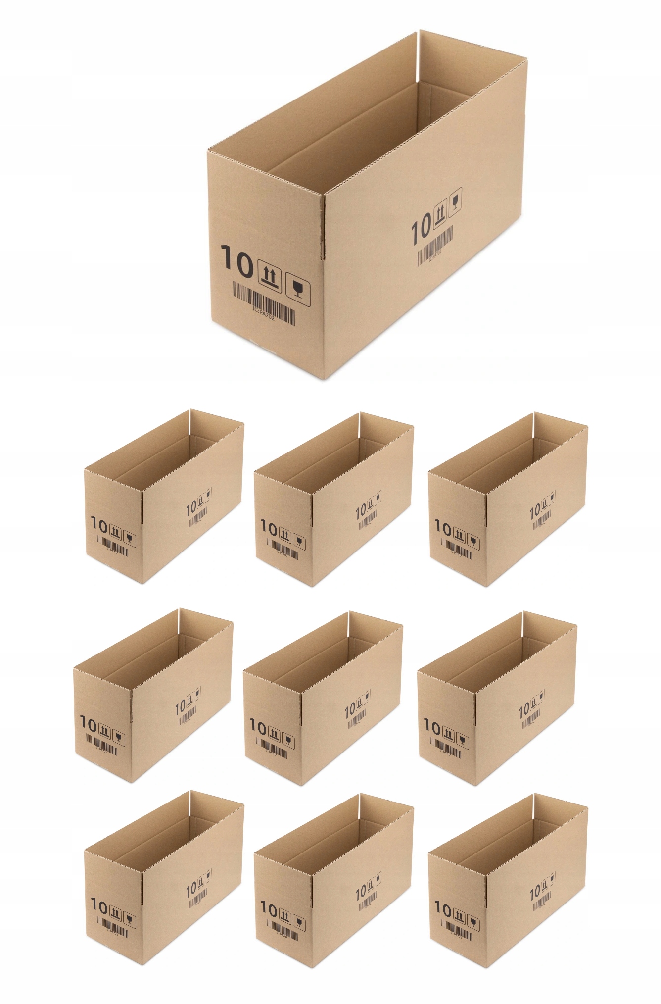 

Karton klapowy pudło przeprowadzki 600x200x200 x10