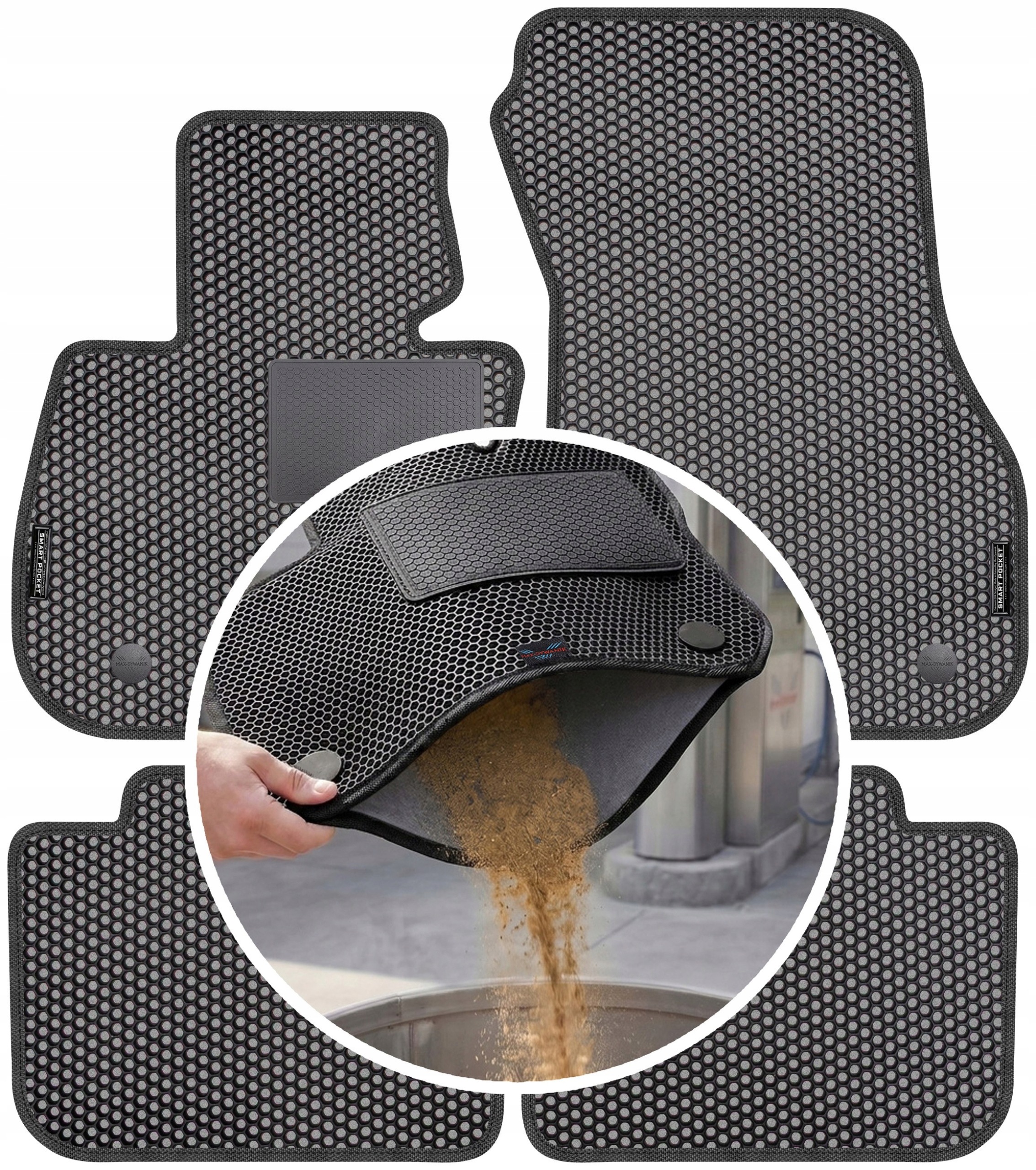 Bmw X1 F48 2015-2022 Koberce Eva Smart Pocket