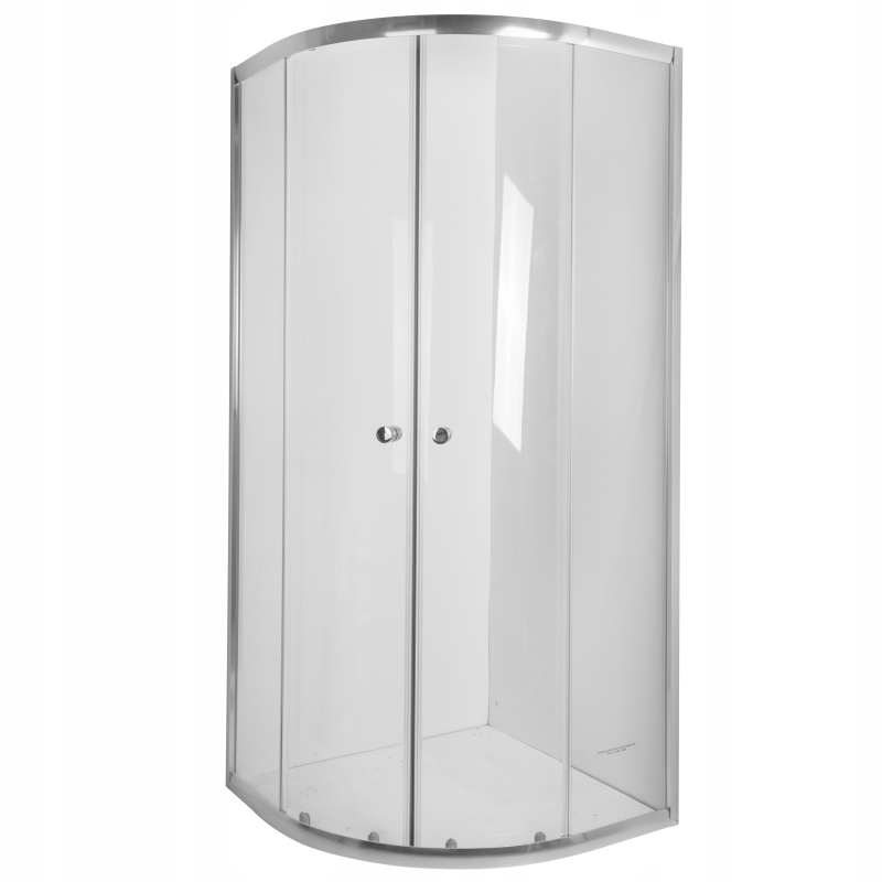 SZKLANA KABINA PRYSZNICOWA 80x80 półokrągła Kod producenta AK-49-185