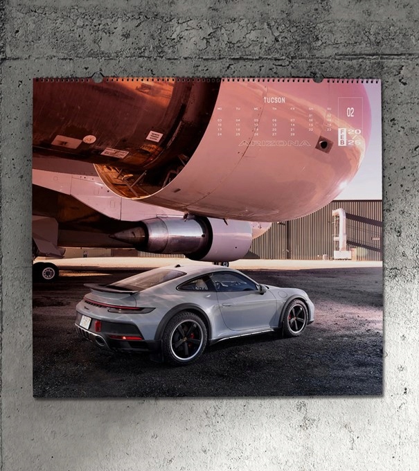 Kalendarz Porsche 2025 Producent Porsche OE