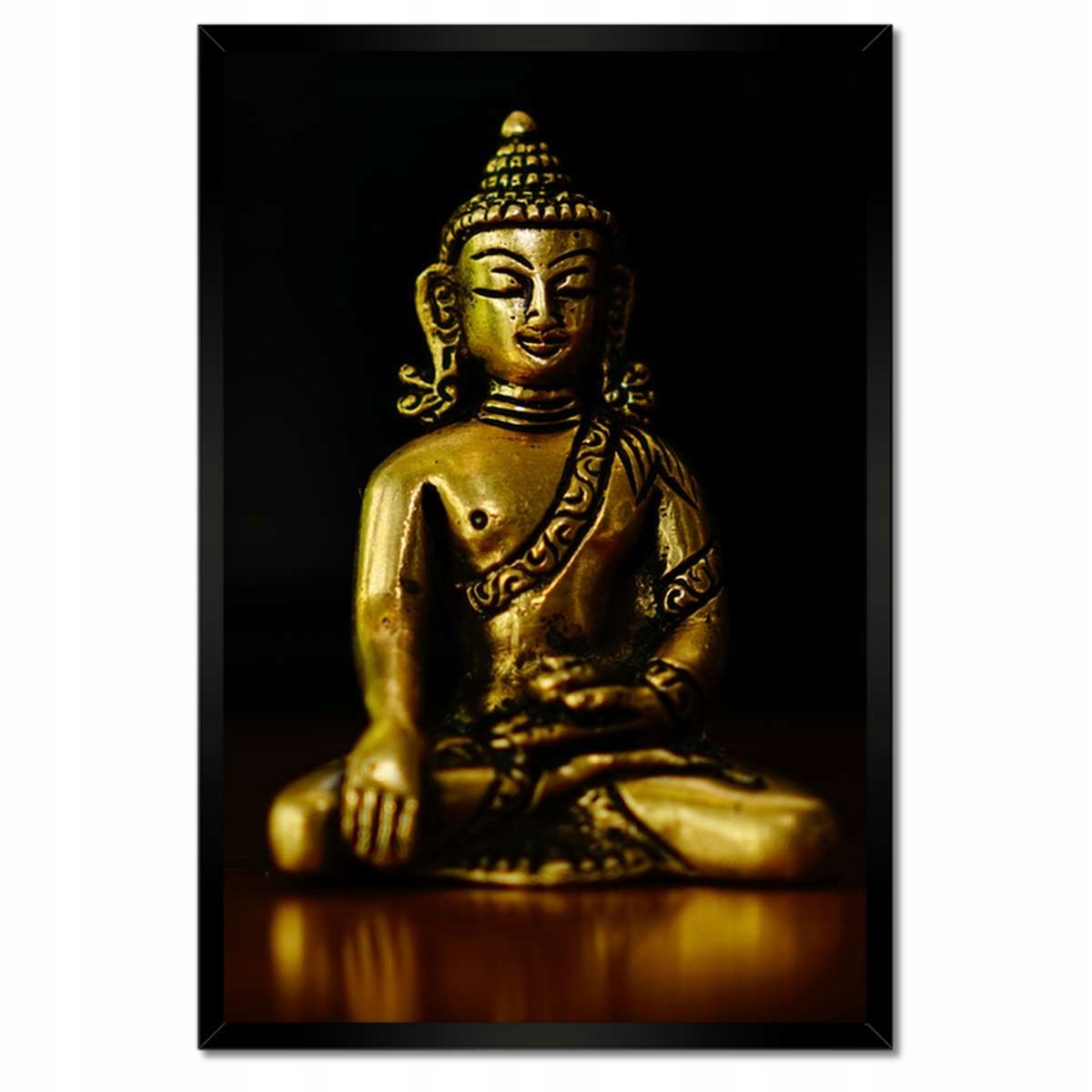 Plakáty v rámu 40x60 Zlatý Buddha Zlato