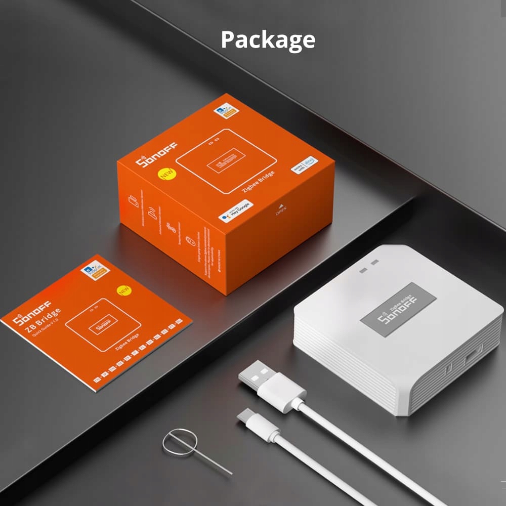 Sonoff ZigBee Bridge Pro Bridge-P bramka WIFI Marka Sonoff