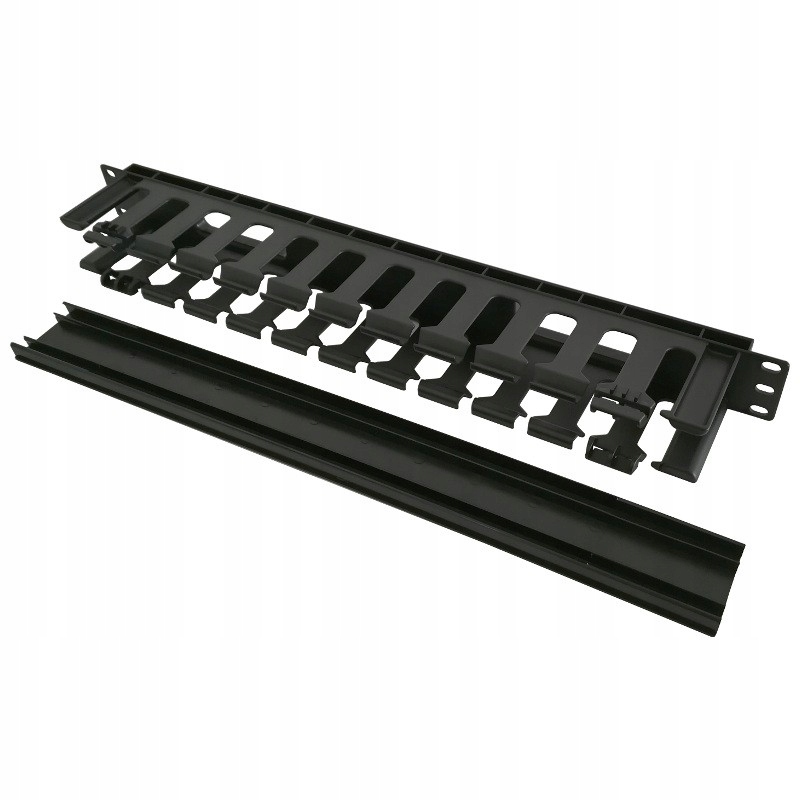 

Organizator organizer uchwyty kabli Rack 19'' 1U