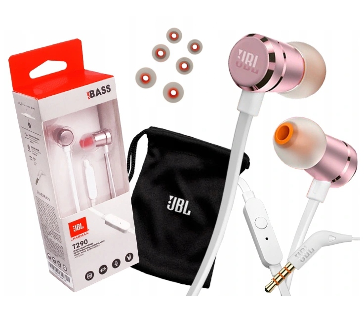 

Przewodowe Słuchawki Dokanałowe Jbl T290 Bass+