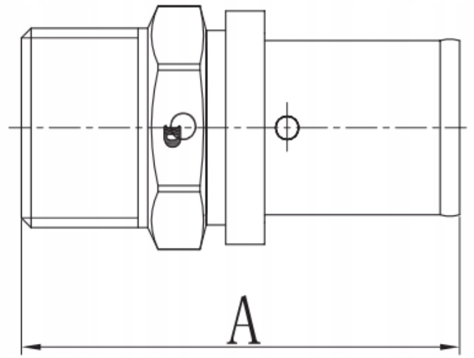 ZŁĄCZKA PEX/AL/PEX 20 X 3/4' GZ ZAPRASOWYWANA Typ kształtka
