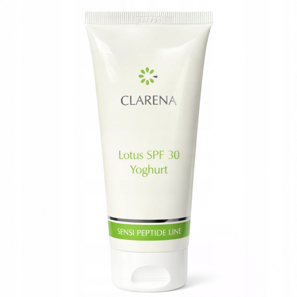 Clarena opalovací krém Lotus Spf 30 Yoghurt jemný po ošetřeních