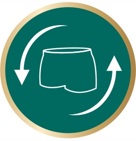 BABYMAM WIELORAZOWE MAJTKI POPORODOWE S/M 2szt SIATECZKOWE Kod producenta 022263