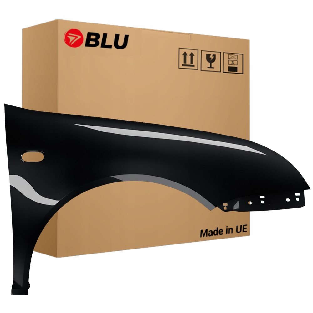 Blu Blatník Vw Bora LC9Z pravý černý 98-05 1J přední