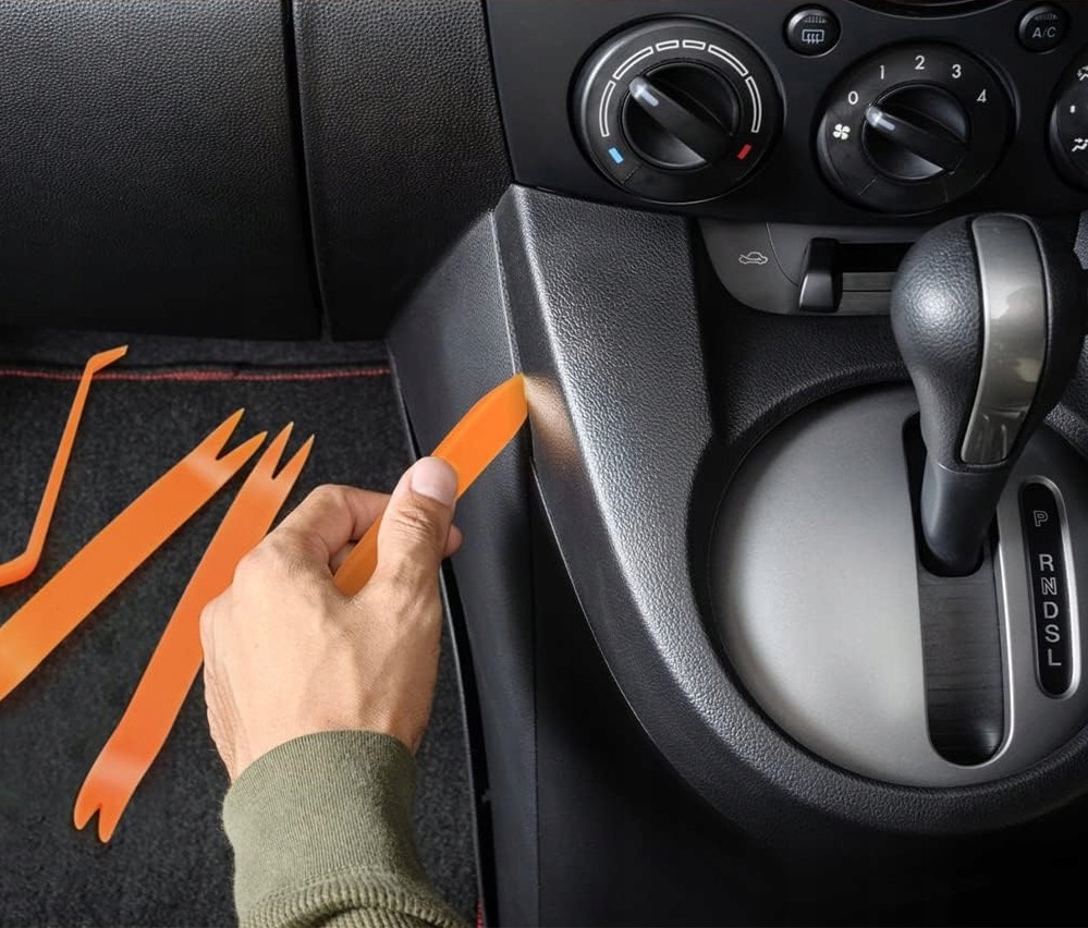 5x ŁOPATKI ŚCIĄGACZE ŁYŻKI DO DEMONTAŻU TAPICERKI WYJMAKI SPINEK RADIA Kod producenta WYJMAKI SPINEK KLIPSÓW 5 sztuk