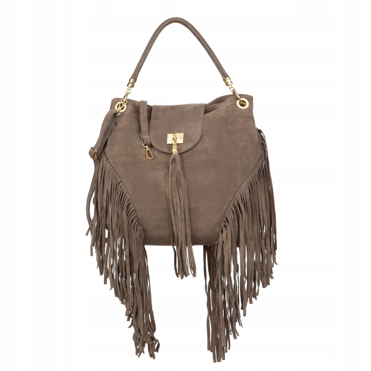 Dámská semišová taška Vezze Poesia Taupe