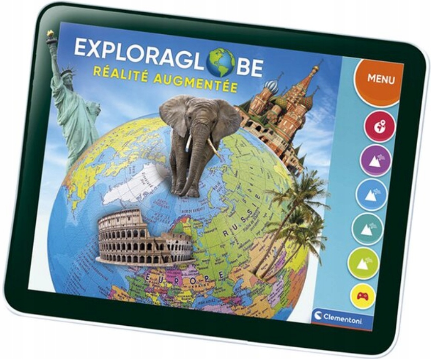 INTERAKTYWNY GLOBUS EDUGLOBUS KOSMOS CLEMENTONI 7+ Bohater brak