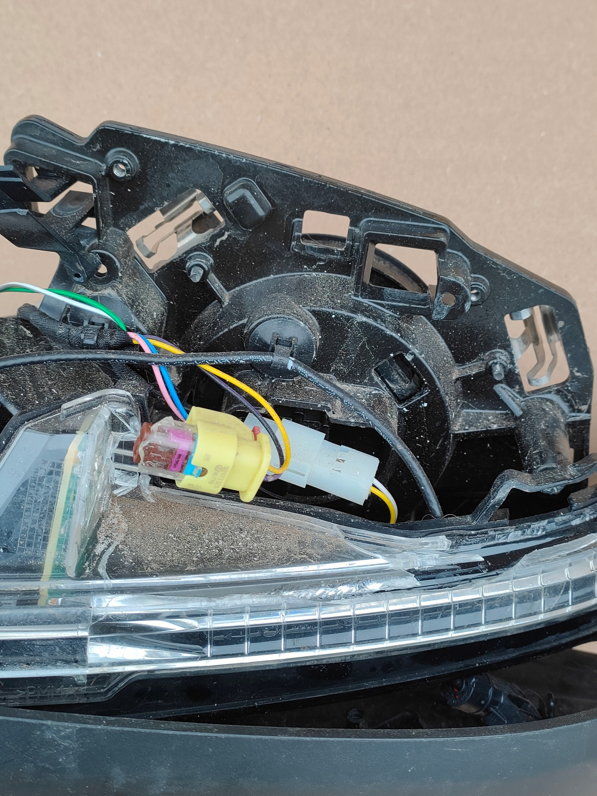 AUDI Q7 II 4M mirror KAMERA left 4M1857409BS 4M1857409