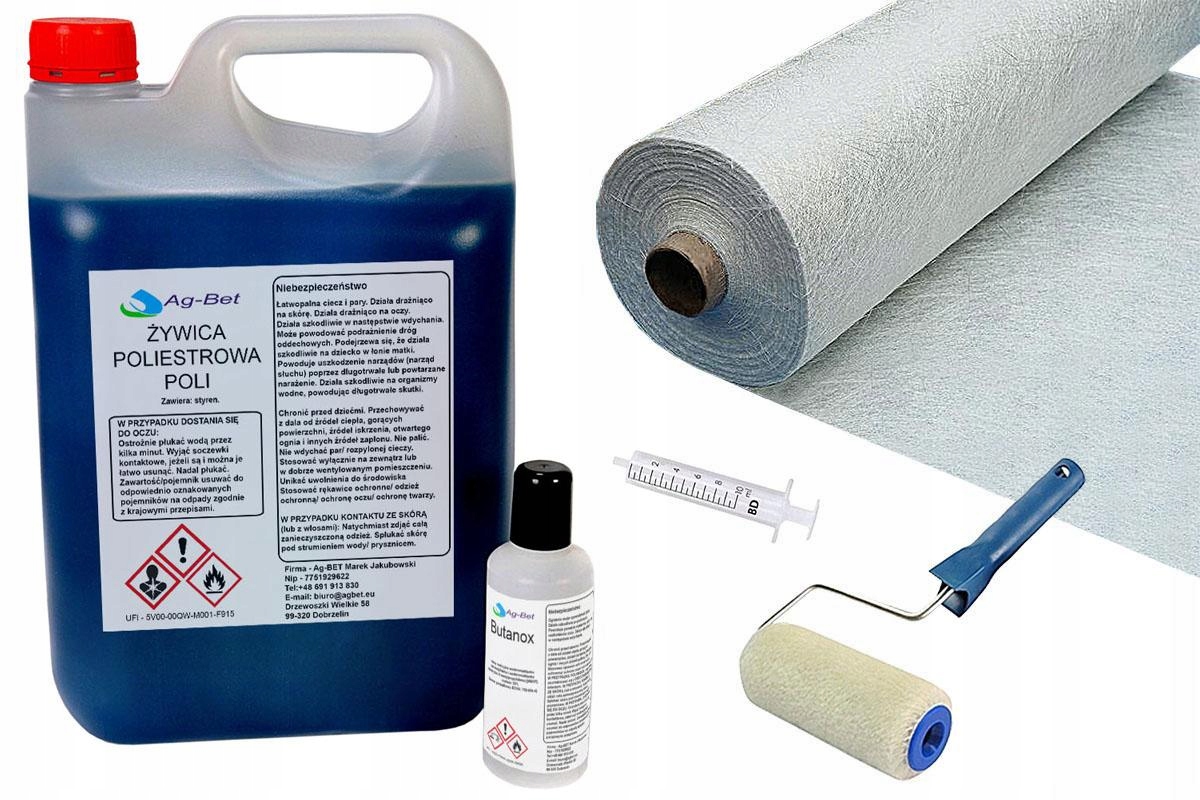 

Żywica Poliestrowa 20 Kg 30 m2 maty 300 gr.