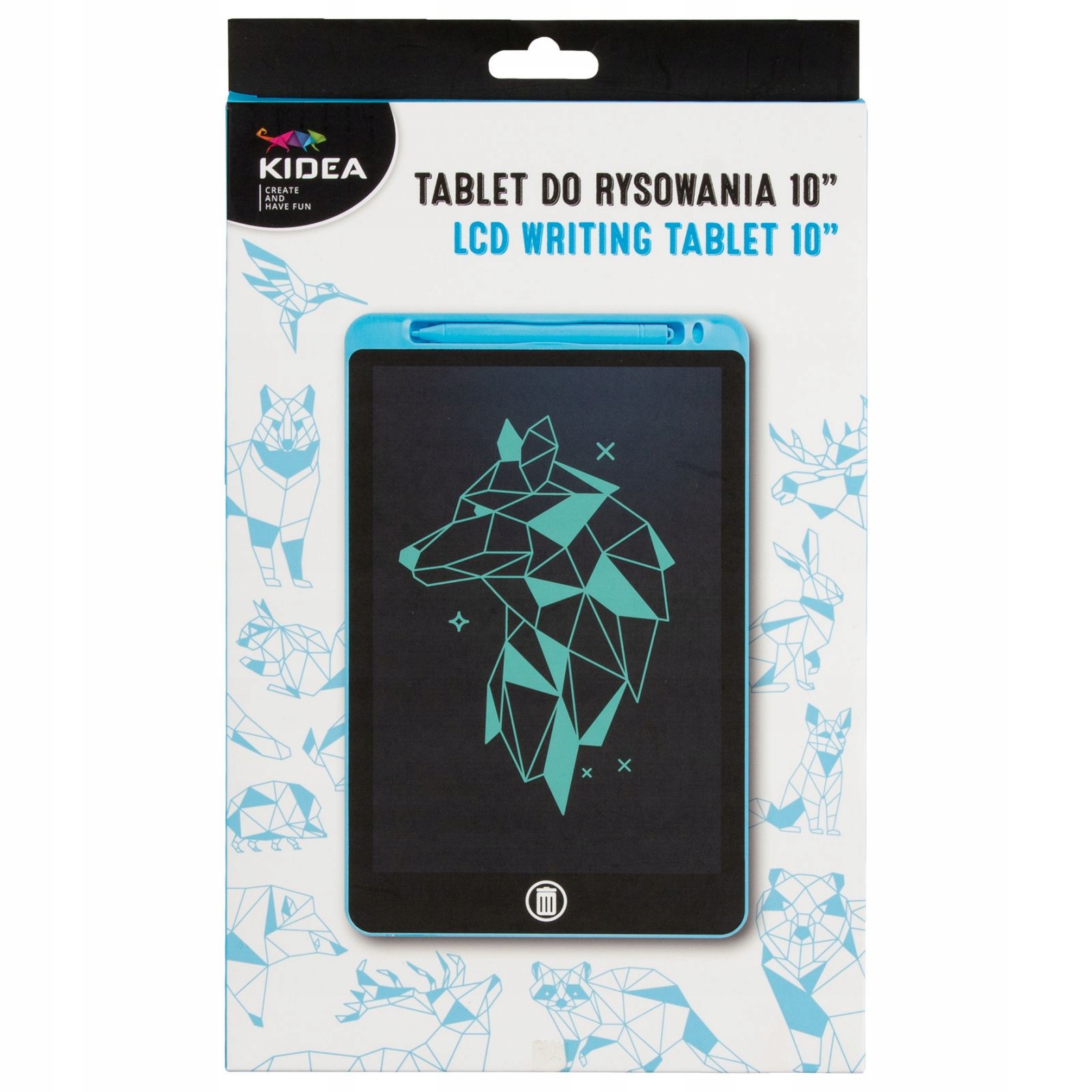 

Kidea Tablet LCD 10' Znikopis Rysowanie Niebieski
