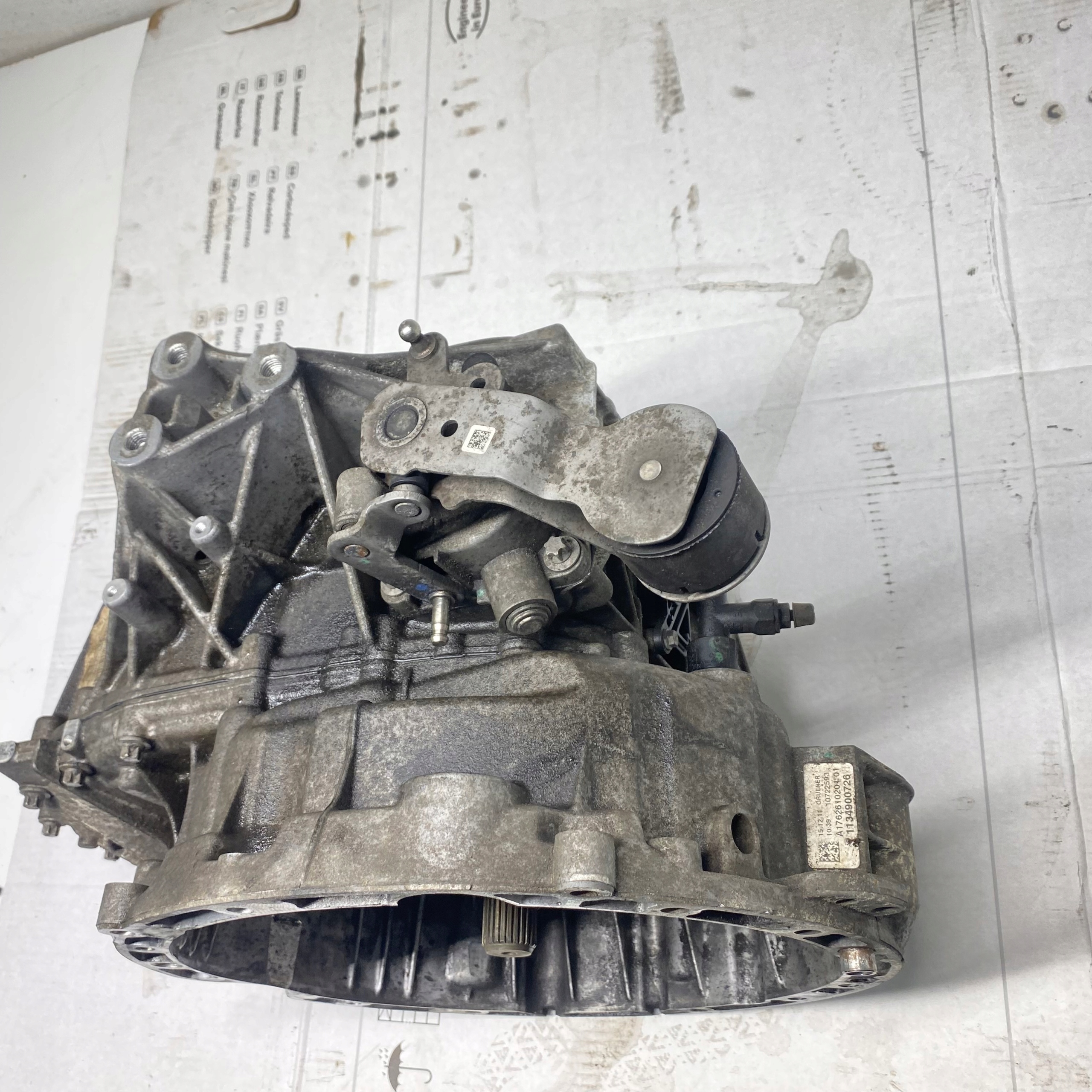 Getriebe MERCEDES A W176 B246 180CDI A1762610201