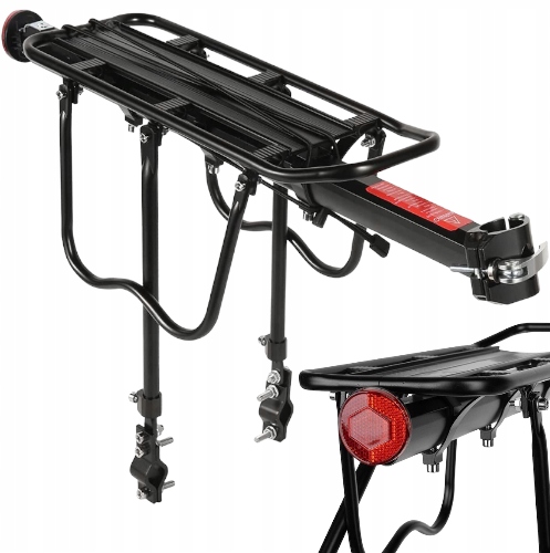 

Bagażnik Rowerowy Tylny Uniwersalny Aluminium 50KG