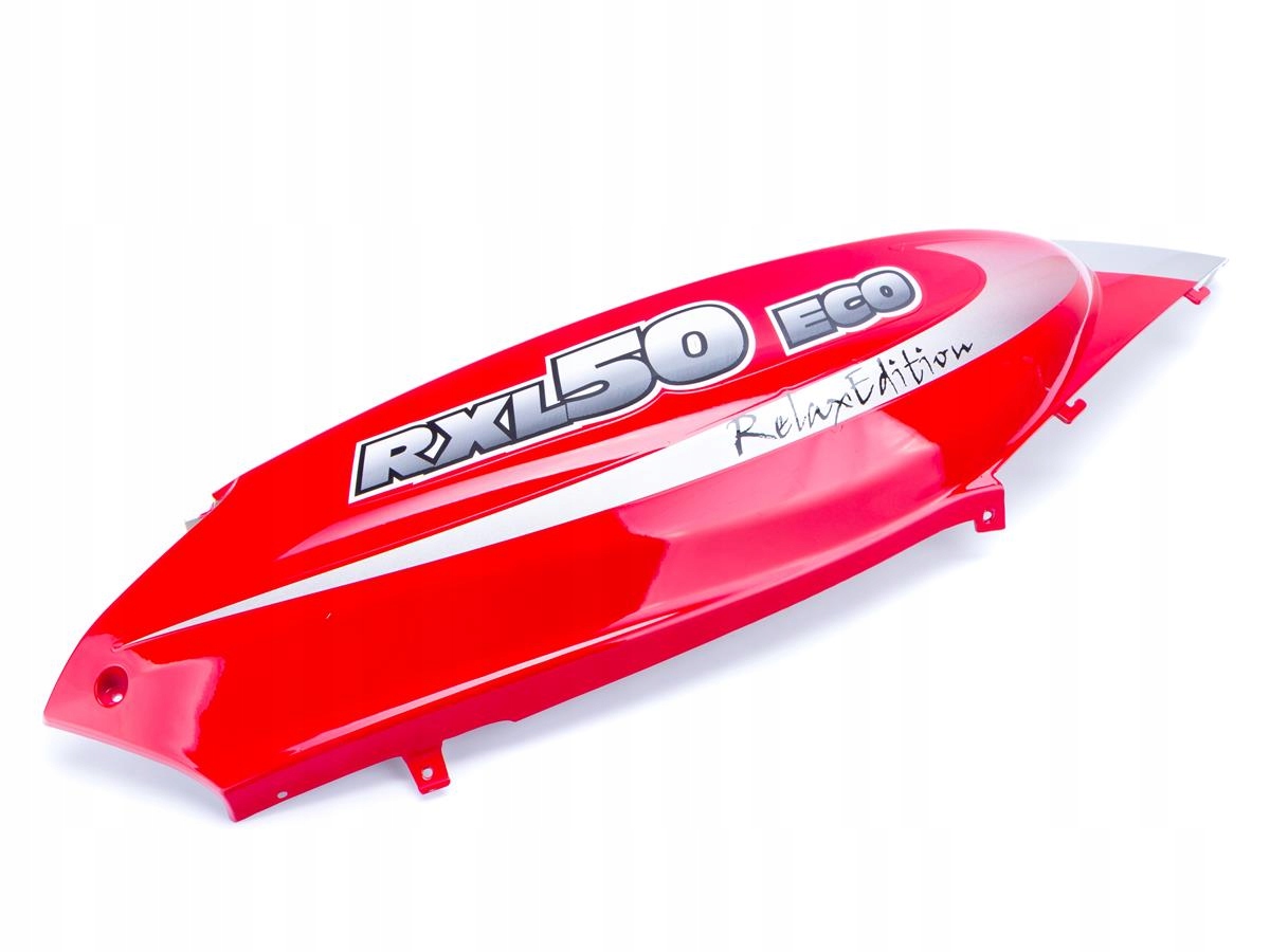 Osłona boczna prawa Romet RXL ECO srebrno/czerwona Stan opakowania oryginalne