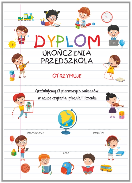 

Dyplom Ukończenia Przedszkola Absolwenta Wzór:97
