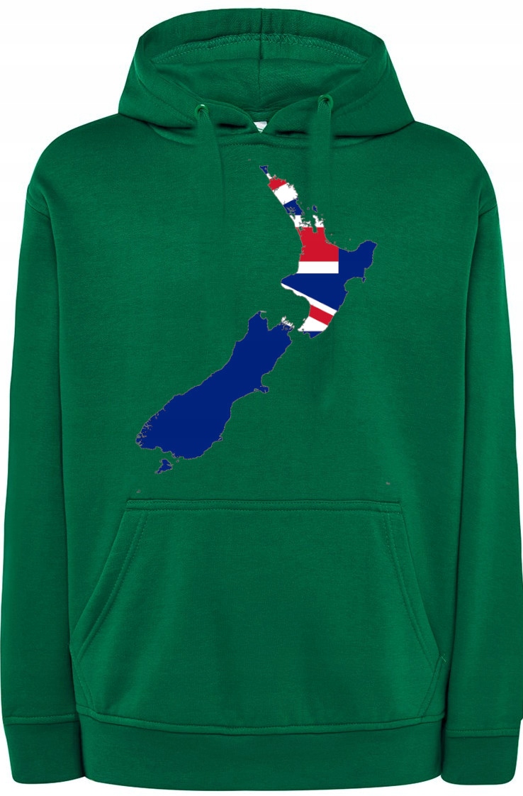 Nový Zéland Pánská módní Mikina S Kapucí vel. S