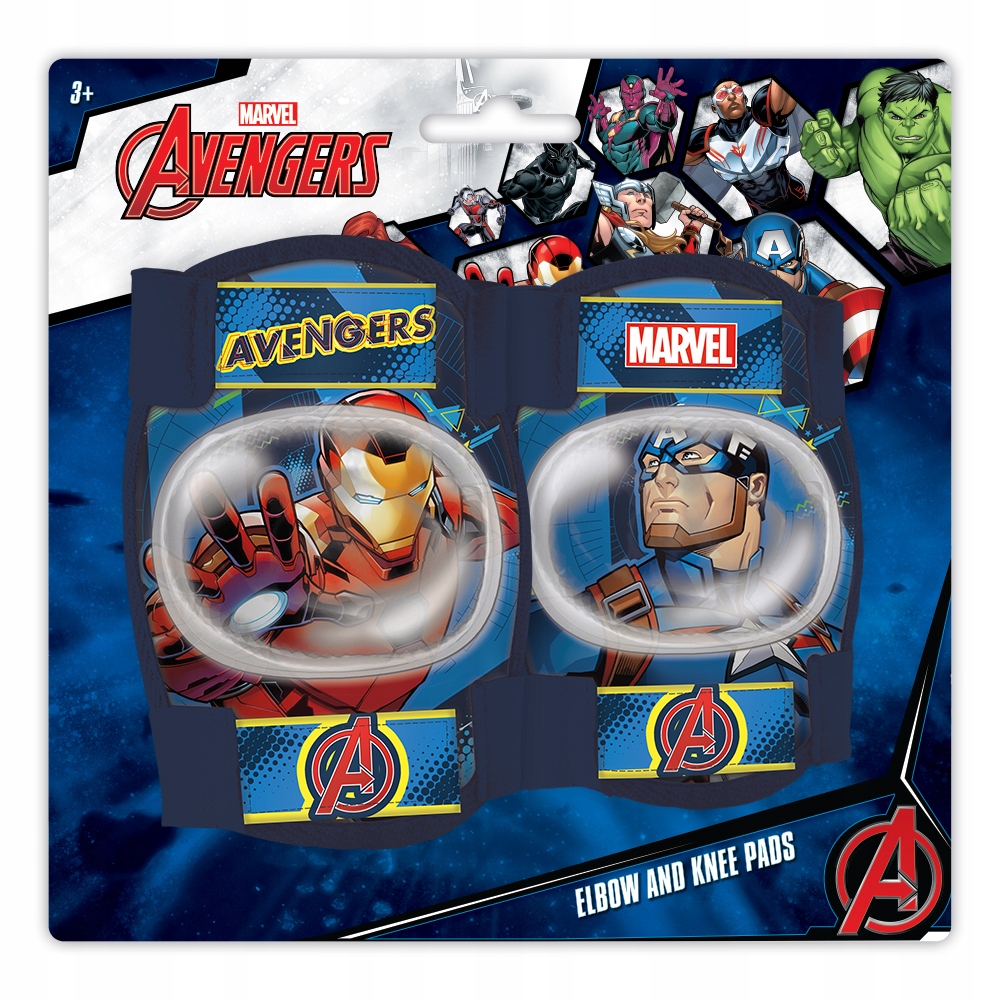 Ochraniacze Rowerowe Na Kolana I Łokcie Rolki Hulajnoga Wrotki Avengers