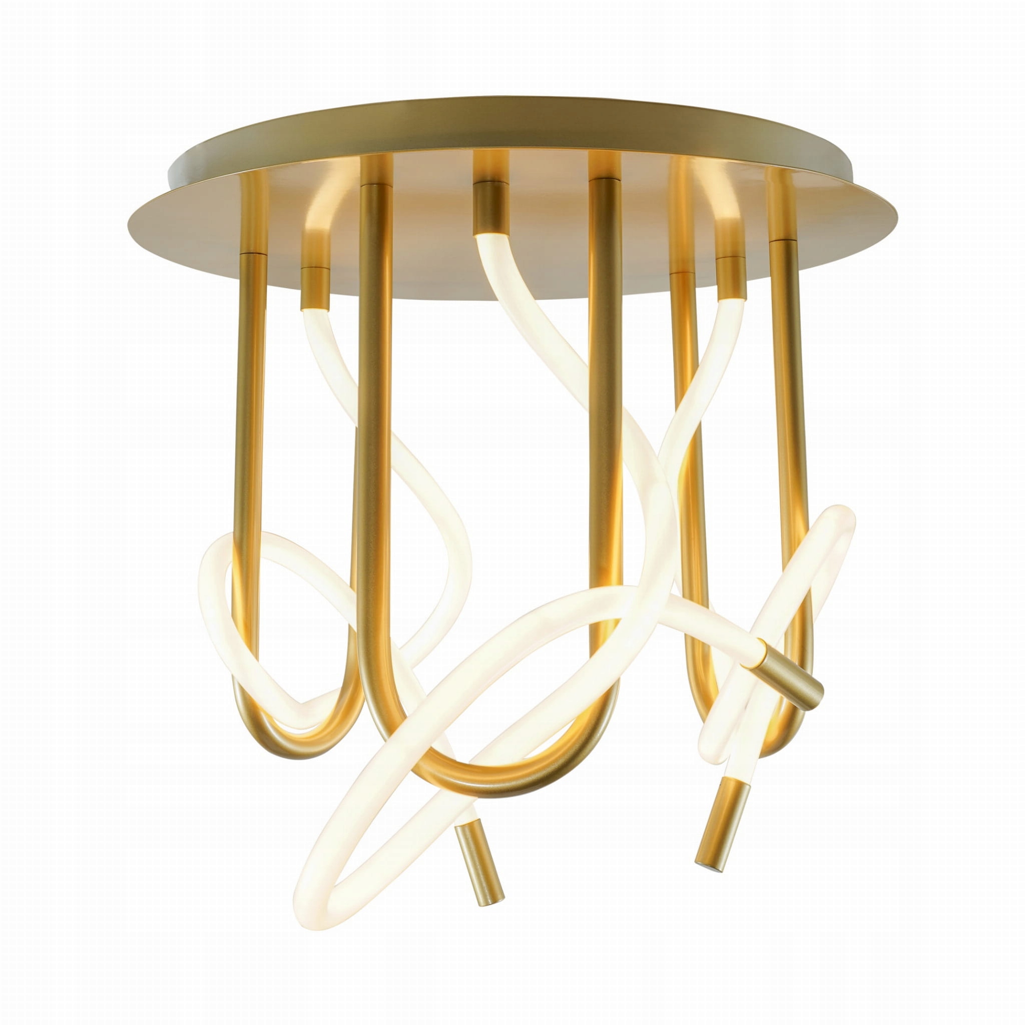 Netradičný luster art déco Balbo, lampa z megapolisu do obývačky