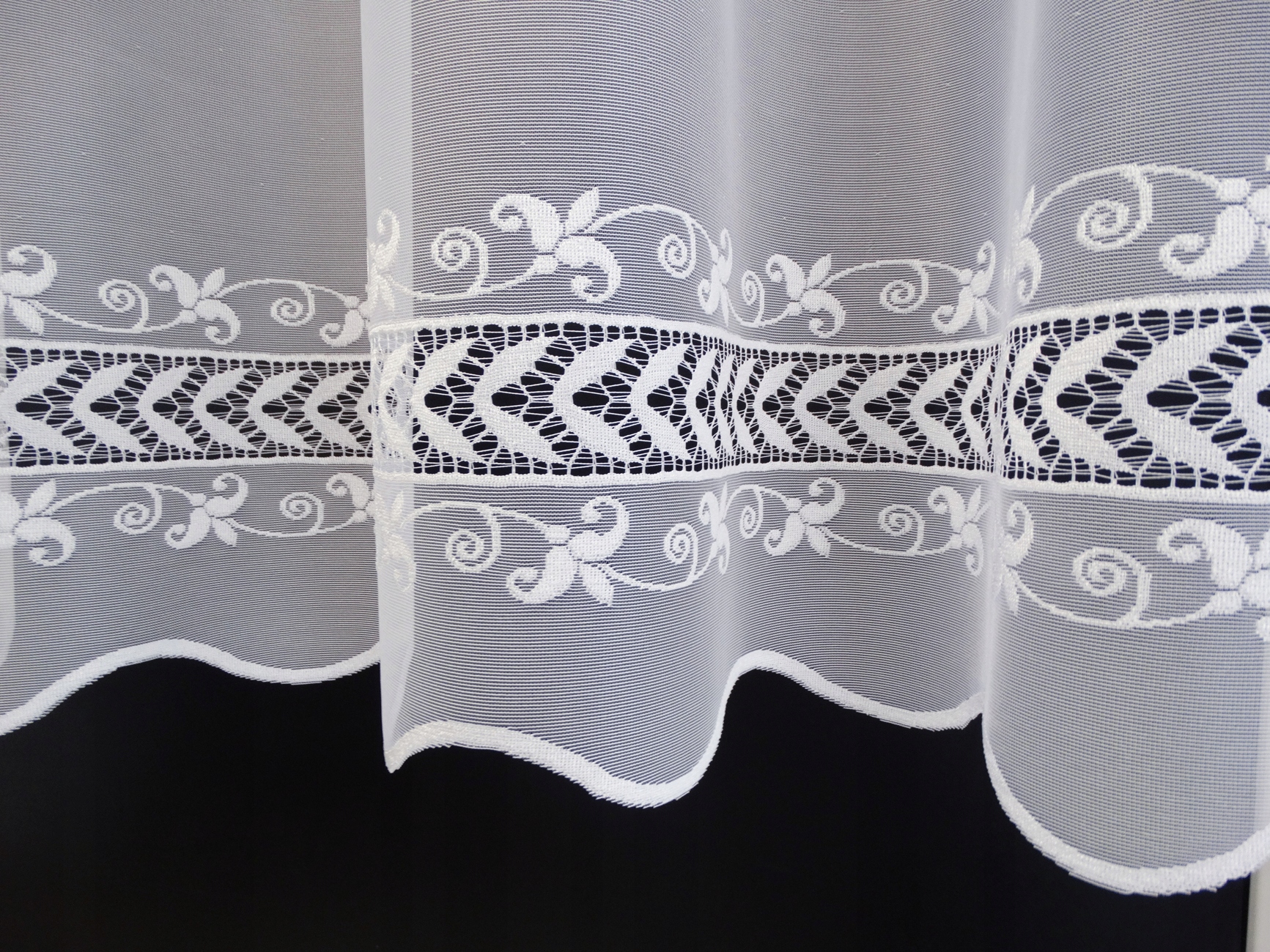 Mg Záclona 35893 Bílá 350x160 cm hotová s páskou M