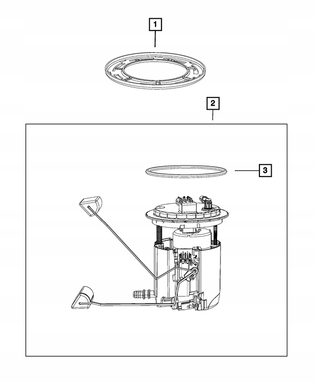 68413956AC - ПАЛИВНИЙ НАСОС WRANGLER JL GLADIOATOR 3.6