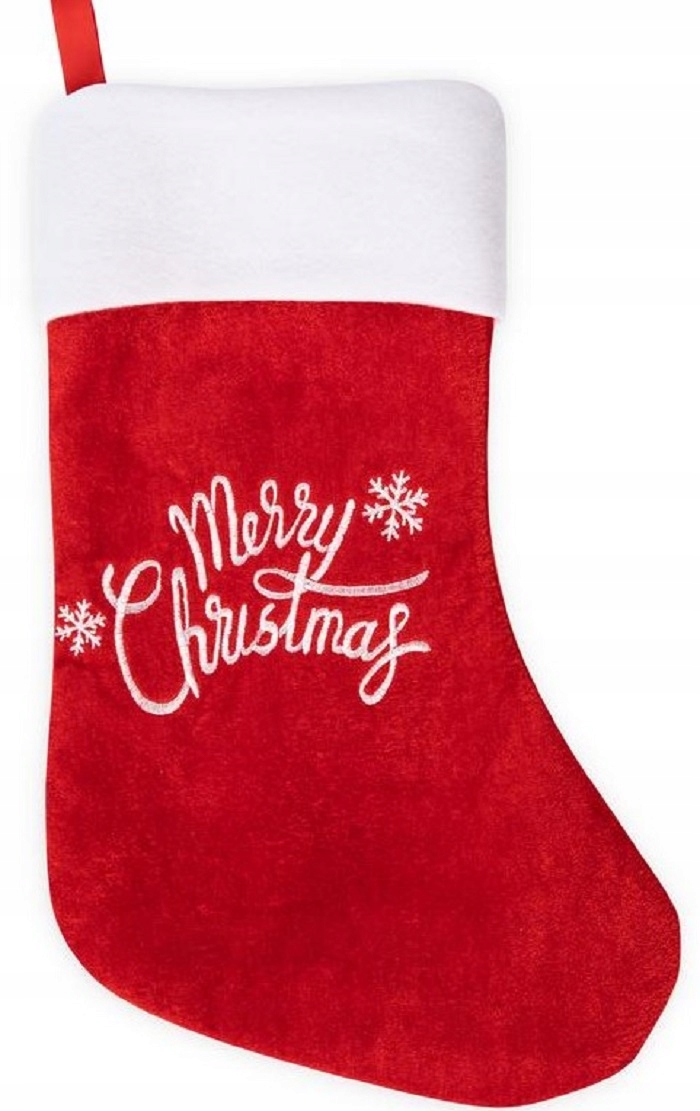 

Świąteczna Skarpeta na prezenty Merry Christmas