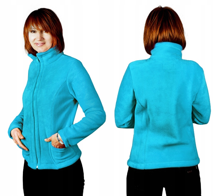 

Bluza Polarowa Damska Ciepła Polar MAX02 L turkus